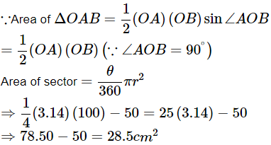 Class 10 Maths Chapter 11 Important Question Answers - Areas Related to Circles