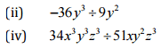 NCERT Solutions for Class 8 Maths - Factorisation- 2
