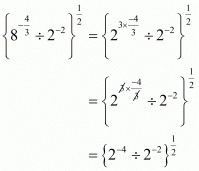 Exponents of Real Numbers- 2 RD Sharma Solutions | Mathematics (Maths) Class 9