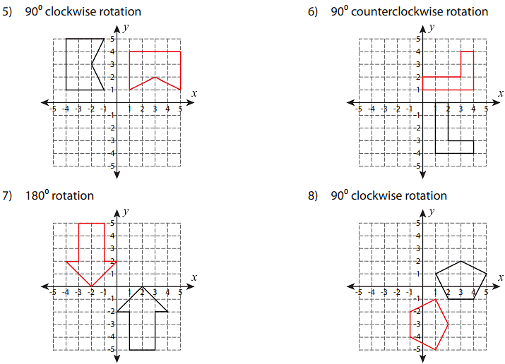 Worksheet Solutions: Rotation of Objects - 3 | Know Your Aptitude Class 6 To 8 - Class 8