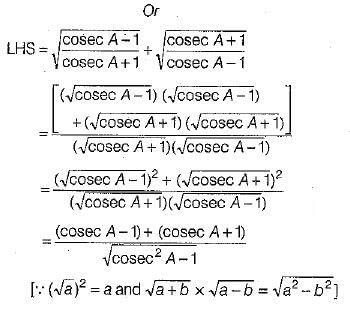Class 10 Mathematics: CBSE Sample Question Paper (2019-20) - 2 | Mathematics (Maths) Class 10