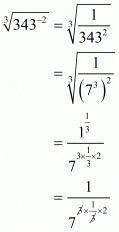 Exponents of Real Numbers- 2 RD Sharma Solutions | Mathematics (Maths) Class 9
