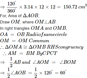 Class 10 Maths Chapter 11 Important Question Answers - Areas Related to Circles