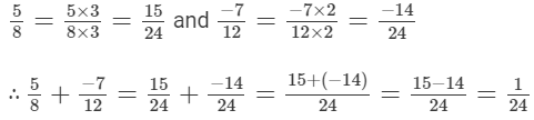 Rs Aggarwal Solutions: Exercise 1C - Rational Numbers | Mathematics (Maths) Class 8