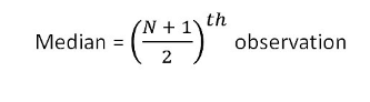 Important Formulas: Statistics | Mathematics (Maths) Class 9