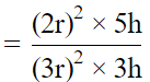 NCERT Exemplar Solutions: Surface Area & Volume | Mathematics (Maths) Class 9