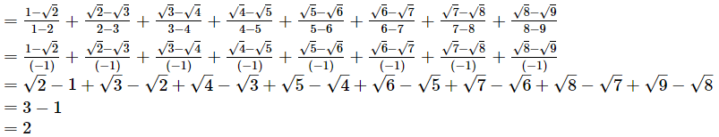RS Aggarwal Solutions: Exercise 1F - Number System | Extra Documents & Tests for Class 9