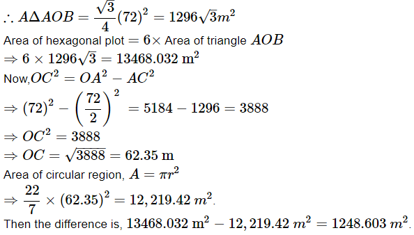 Class 10 Maths Chapter 11 Important Question Answers - Areas Related to Circles