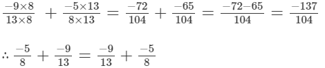 Rs Aggarwal Solutions: Exercise 1C - Rational Numbers | Mathematics (Maths) Class 8