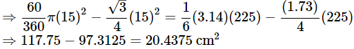 Class 10 Maths Chapter 11 Important Question Answers - Areas Related to Circles