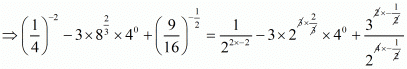 Exponents of Real Numbers- 2 RD Sharma Solutions | Mathematics (Maths) Class 9