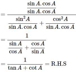 Class 10 Maths Chapter 8 Important Question Answers - Introduction to Trigonometry