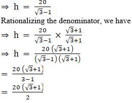 NCERT Exemplar: Introduction to Trigonometry | Mathematics (Maths) Class 10
