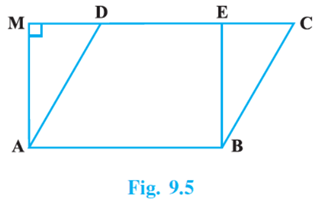 NCERT Exemplar Solutions: Area of Parallelograms & Triangles - Class 9