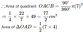 Class 10 Maths Chapter 11 Important Question Answers - Areas Related to Circles