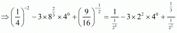 Exponents of Real Numbers- 2 RD Sharma Solutions | Mathematics (Maths) Class 9