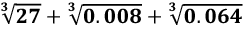 ML Aggarwal: Cubes & Roots - 2