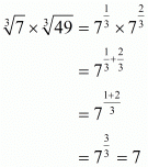 Exponents of Real Numbers- 2 RD Sharma Solutions | Mathematics (Maths) Class 9