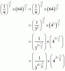 Exponents of Real Numbers- 2 RD Sharma Solutions | Mathematics (Maths) Class 9