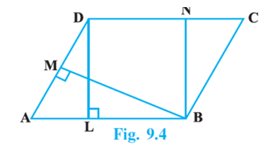NCERT Exemplar Solutions: Area of Parallelograms & Triangles - Class 9