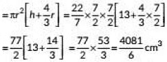 Class 10 Maths Chapter 12 Previous Year Questions - Surface Area and Volumes