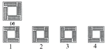 Worksheet Solutions: Water Image | Know Your Aptitude Class 6 To 8 - Class 8