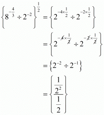 Exponents of Real Numbers- 2 RD Sharma Solutions | Mathematics (Maths) Class 9