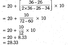 Class 10 Mathematics: CBSE Sample Question Paper (2019-20) - 10