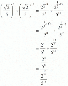 Exponents of Real Numbers- 2 RD Sharma Solutions | Mathematics (Maths) Class 9