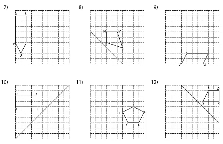 Worksheet Solutions: Mirror Image | Know Your Aptitude Class 6 To 8 - Class 8