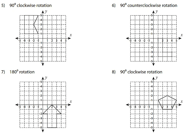 Worksheet Solutions: Rotation of Objects - 3 | Know Your Aptitude Class 6 To 8 - Class 8