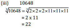 NCERT Solutions for Class 8 Maths - Cubes and Cubes Roots