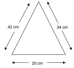 RS Aggarwal Solutions: Perimeter and Area of Plane Figures- 1 - Class 10