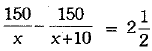 Class 10 Mathematics: CBSE Sample Question Paper (2019-20) - 3 | Mathematics (Maths) Class 10