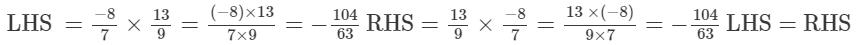 Rs Aggarwal Solutions: Exercise 1D - Rational Numbers | Mathematics (Maths) Class 8