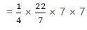 RS Aggarwal Solutions: Area of Circle, Sector and Segment- 1 - Class 10