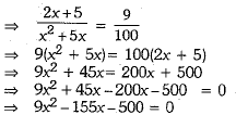 Class 10 Mathematics: CBSE Sample Question Paper (2019-20) - 4 | Mathematics (Maths) Class 10