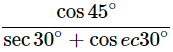 Class 10 Maths Chapter 8 Important Question Answers - Introduction to Trigonometry