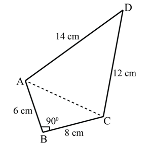 NCERT Exemplar Solutions: Heron`s Formula | Mathematics (Maths) Class 9