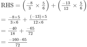 Rs Aggarwal Solutions: Exercise 1D - Rational Numbers | Mathematics (Maths) Class 8