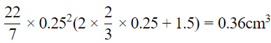 NCERT Exemplar: Surface Areas & Volumes | Mathematics (Maths) Class 10