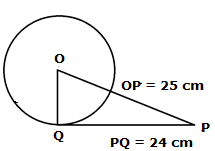 RS Aggarwal Solutions: Circles- 1 - Class 10