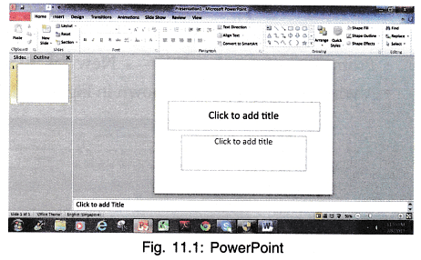 MS-PowerPoint Chapter Notes | Computer Science for Grade 9