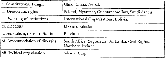 NCERT Solutions for Class 10 Civics - Challenges to Democracy