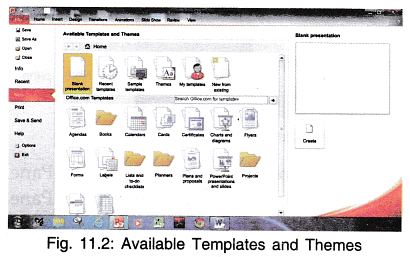 MS-PowerPoint Chapter Notes | Computer Science for Grade 9