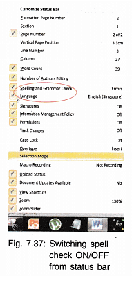 Office Tools Chapter Notes | Computer Science for Grade 9
