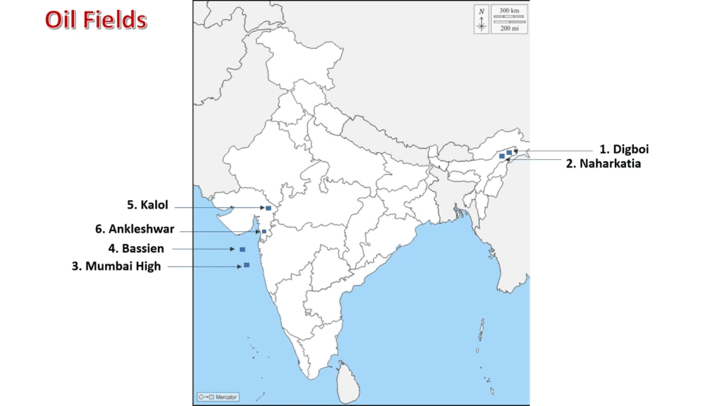 Map Based Questions: Minerals and Energy Resources | Social Studies (SST) Class 10