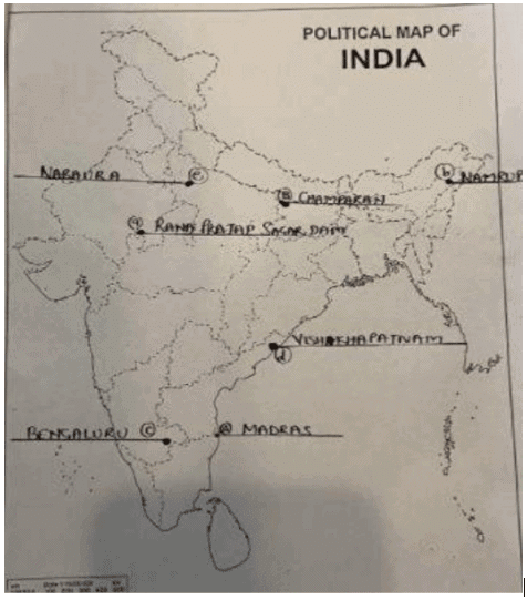 Class 10 Social Science: CBSE Sample Question Paper (2020-21) - 6 | Social Studies (SST) Class 10