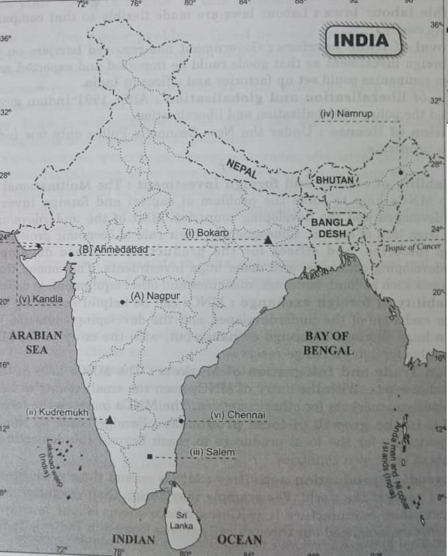 Class 10 Social Science: CBSE Sample Question Paper (2019-20) - 10 | Social Studies (SST) Class 10