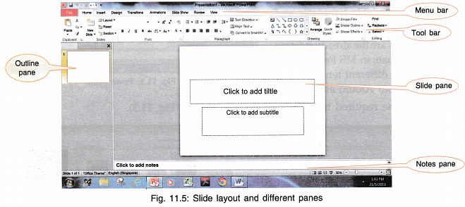 MS-PowerPoint Chapter Notes | Computer Science for Grade 9